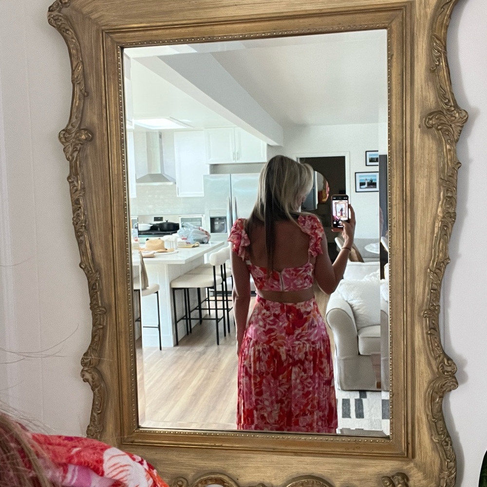 Hello Molly Red And White One Shoulder Sundress - image 3